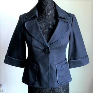 Nanette Lepore - Navy Blazer - Size 8 - EUC